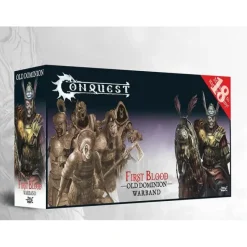 Miniature<Conquest, Old Dominion - First Blood Warband (PBW6065) LTG CONQ-15288 - Miniature Marvels: Airplane Models & Painted Dice