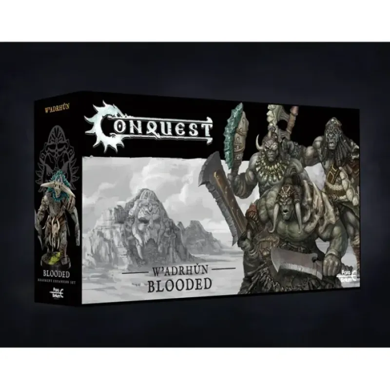 Miniature<Conquest, W'adrhun - Blooded (PBW9001) LTG CONQ-12249 - Miniature Marvels: Airplane Models & Painted Dice