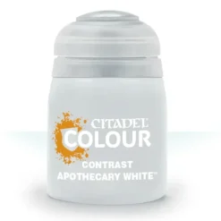 Paint<CONTRAST: APOTHECARY WHITE (18M - Miniature Marvels: Airplane Models & Painted Dice