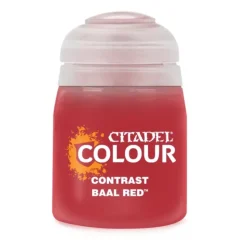 Paint<CONTRAST: BAAL RED (18ML) - Miniature Marvels: Airplane Models & Painted Dice