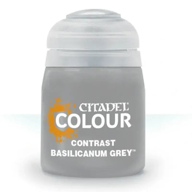Paint<CONTRAST: BASILICANUM GREY (18M - Miniature Marvels: Airplane Models & Painted Dice