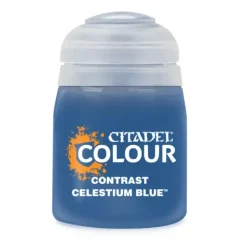 Paint<CONTRAST: CELESTIUM BLUE (18ML) - Miniature Marvels: Airplane Models & Painted Dice