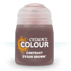 Paint<CONTRAST: CYGOR BROWN (18ML) - Miniature Marvels: Airplane Models & Painted Dice