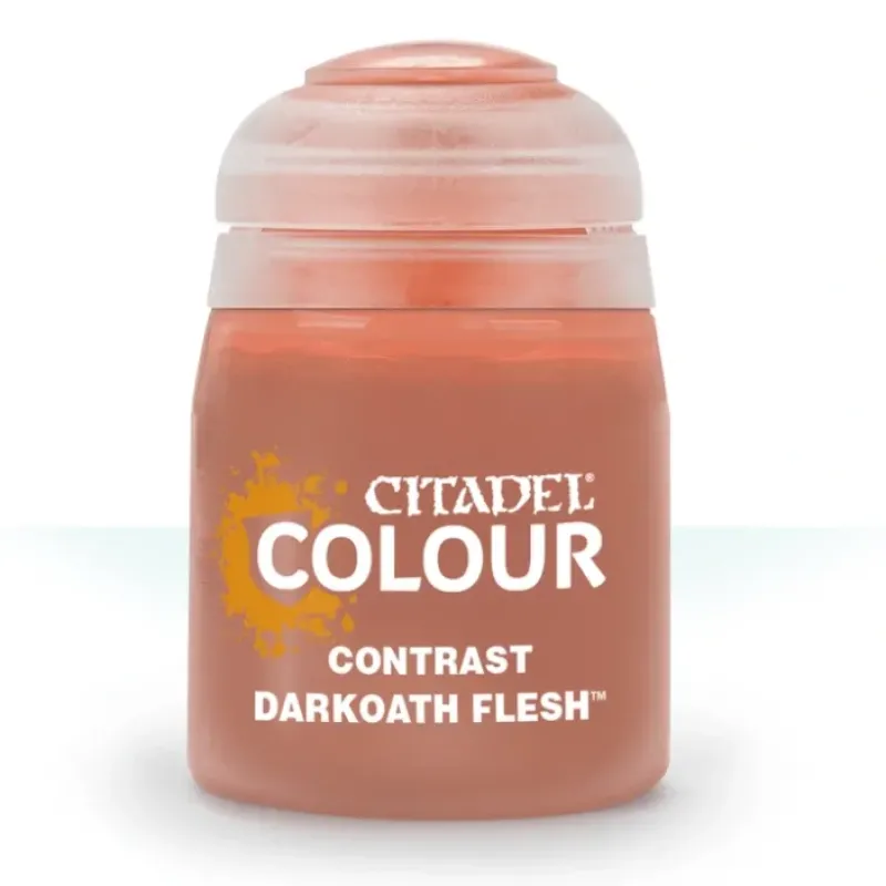 Paint<CONTRAST: DARKOATH FLESH (18ML) - Miniature Marvels: Airplane Models & Painted Dice