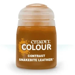 Paint<CONTRAST: SNAKEBITE LEATHER (18M - Miniature Marvels: Airplane Models & Painted Dice