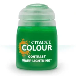 Paint<CONTRAST: WARP LIGHTNING (18ML) - Miniature Marvels: Airplane Models & Painted Dice