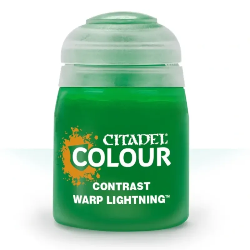 Paint<CONTRAST: WARP LIGHTNING (18ML) - Miniature Marvels: Airplane Models & Painted Dice