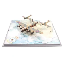 Airplane Model*Corgi AA49501 1:144 Battle of Britain Memorial Flight Set (Lancaster, Spitfire, Hurricane) - Miniature Marvels: Airplane Models & Painted Dice