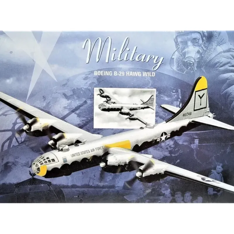 Airplane Model*Corgi AA31802 1:144 Boeing B-29 Superfortress USAAF, "Hawg Wild" - Miniature Marvels: Airplane Models & Painted Dice