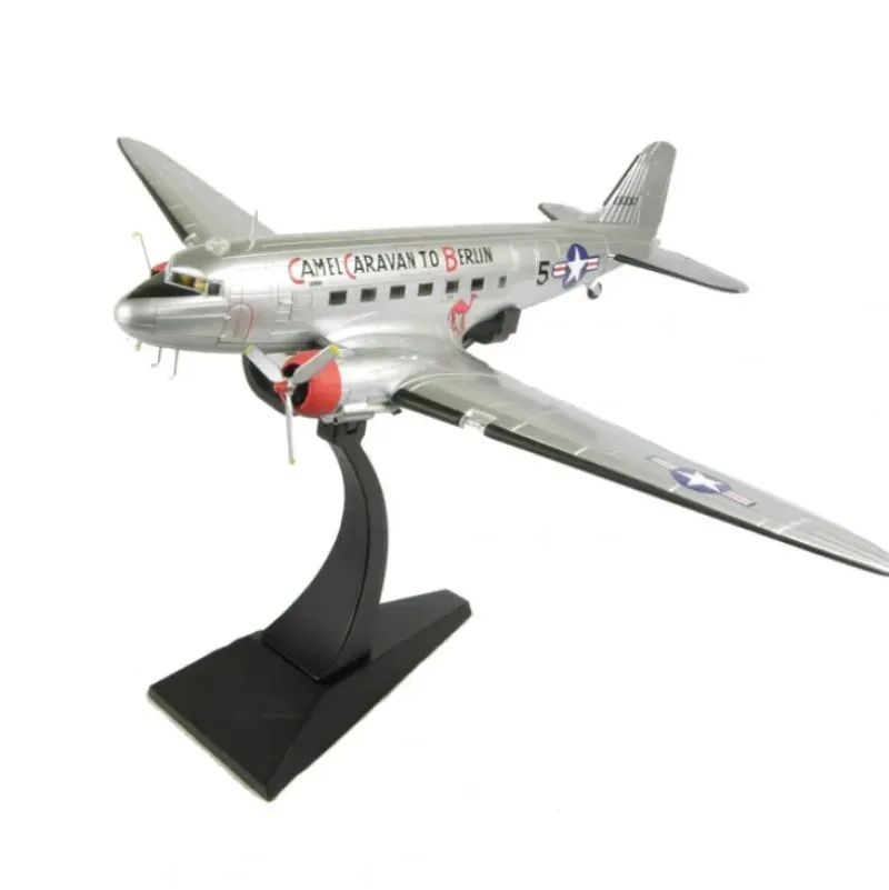 Airplane Model*Corgi AA38201 1:72 C-47 Skytrain USAAF 94th TG, #42-93087 "Camel Caravan to Berlin", Neubiberg AFB, Germany, Berlin Air Lift 1948 - Miniature Marvels: Airplane Models & Painted Dice