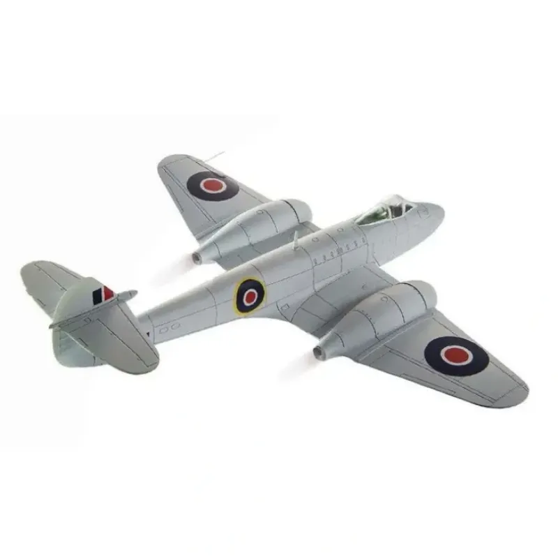 Airplane Model*Corgi AA27402 1:72 Gloster Meteor F.Mk 3 RAF No.616 Sqn, EE239, Lubeck, Germany, 1945 - Miniature Marvels: Airplane Models & Painted Dice