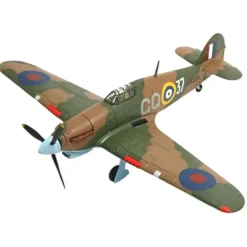 Airplane Model*Corgi AA32013 1:72 Hawker Hurricane MK II RAF - Miniature Marvels: Airplane Models & Painted Dice