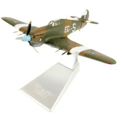 Airplane Model*Corgi AA39704 1:72 Hawker Hurricane Mk II RAF No.34 Sqn, HW840, Jimmy Whalen, RAF Madras, India, 1944 - Miniature Marvels: Airplane Models & Painted Dice