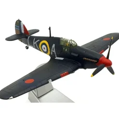 Airplane Model*Corgi AA27608 1:72 Hawker Hurricane Mk.I, Sqn Ldr. Ian Richard 'Widge' Gleed - Miniature Marvels: Airplane Models & Painted Dice