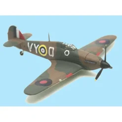 Airplane Model*Corgi AA49101 1:72 Hawker Hurricane Mk I RAF No.85 Sqn, Peter Townsend, RAF Church Fenton, England, Battle of Britain, September 1940 - Miniature Marvels: Airplane Models & Painted Dice