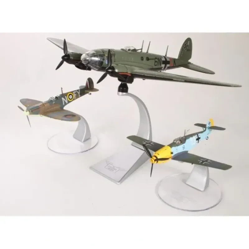 Airplane Model*Corgi AA99127 1:72 He-111, Me-109, Spitfire WWII Blitz 3-Piece Set - Miniature Marvels: Airplane Models & Painted Dice
