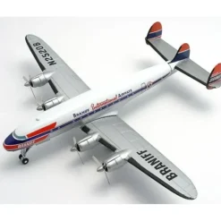 Airplane Model*Corgi AA47505 1:144 Lockheed Constellation Braniff International Airways - Miniature Marvels: Airplane Models & Painted Dice