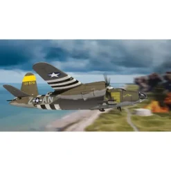 Airplane Model*Corgi AA29501 1:72 Martin B-26B Marauder, 41-31576 'Dinah Might', Mjr David Dewhurst - Miniature Marvels: Airplane Models & Painted Dice