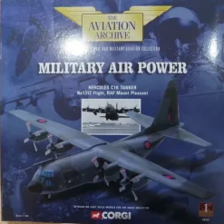 Airplane Model*Corgi AA48401 1:144 RAF C-130 Hercules Tanker - Miniature Marvels: Airplane Models & Painted Dice