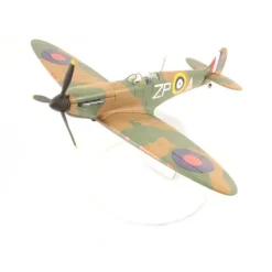 Airplane Model*Corgi AA49001 1:72 Supermarine Spitfire Mk II RAF No.74 Sqn, Adolf "Sailor" Malan, RAF Hornchurch, England, Battle of Briatin, July 10th 1940 - Miniature Marvels: Airplane Models & Painted Dice