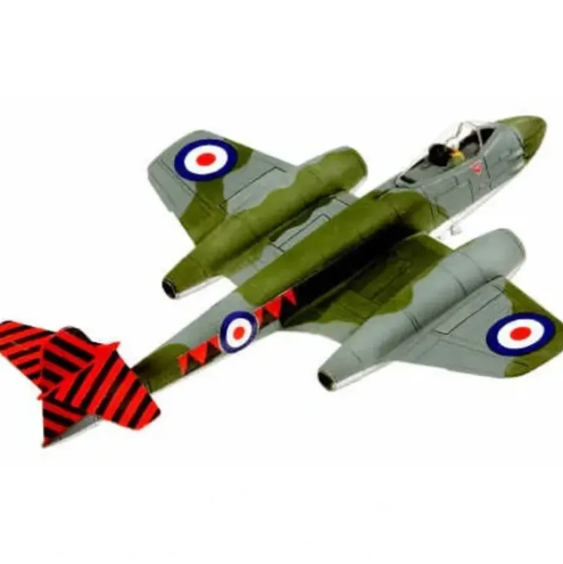 Airplane Model*Corgi AA35002 Gloster Meteor F.Mk 8 RAF No.601 Sqn - Miniature Marvels: Airplane Models & Painted Dice