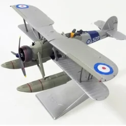Airplane Model*Corgi AA36310A 1:72 Fairey Swordfish Mk I RNFAA No.801 NAS, HMS Courageous, 1937 - Miniature Marvels: Airplane Models & Painted Dice