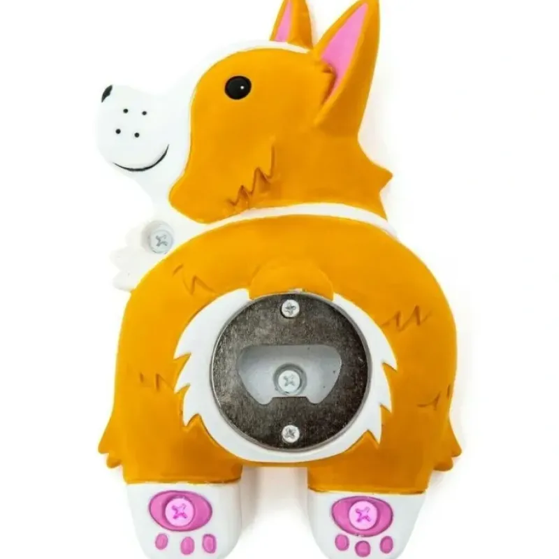 Egpull<Corgi Dog Bottle Opener - A beer to the rear! Bar Man Cave - BigMouth Inc - Miniature Marvels: Airplane Models & Painted Dice