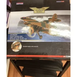 Airplane Model*Corgi Gladiator AA36209 - Miniature Marvels: Airplane Models & Painted Dice