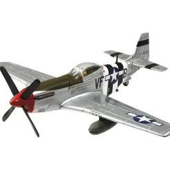 Airplane Model*Corgi US32228 1:72 P-51D Mustang USAAF 4th FG, 336th FS, James Goodson, RAF Debden, England, D-Day, June 6th 1944 - Miniature Marvels: Airplane Models & Painted Dice