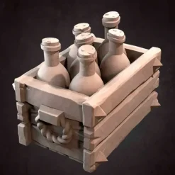 Shop All*Crate, Bottle - Miniature Marvels: Airplane Models & Painted Dice