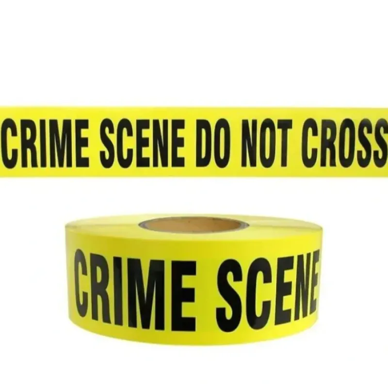 Egpull<CRIME SCENE TAPE - Do Not Cross - Barricade Halloween Party Prop Decoration Joke - Miniature Marvels: Airplane Models & Painted Dice