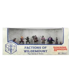 Miniature<Critical Role: Factions of Wildemount Kryn Dynasty & Xhorhas Box Set WZK 74254 - Miniature Marvels: Airplane Models & Painted Dice