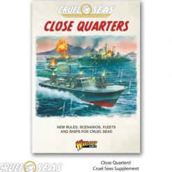 Shop All*Cruel Seas - Close Quarters! Cruel Seas Supplement - Miniature Marvels: Airplane Models & Painted Dice