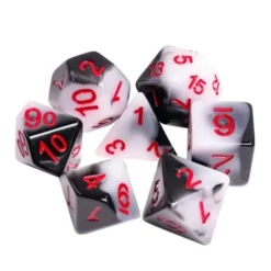 Shop All*Cruella Dice w/White Numbers - Miniature Marvels: Airplane Models & Painted Dice