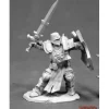 Miniature<Crusader Champion (Sword and Shield): Dark Heaven Legends RPR 03828 - Miniature Marvels: Airplane Models & Painted Dice