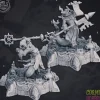 Miniature<Ctozag Cultist - Miniature Marvels: Airplane Models & Painted Dice