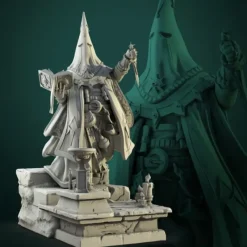 Miniature<Cultist Executioner, 32mm - Miniature Marvels: Airplane Models & Painted Dice