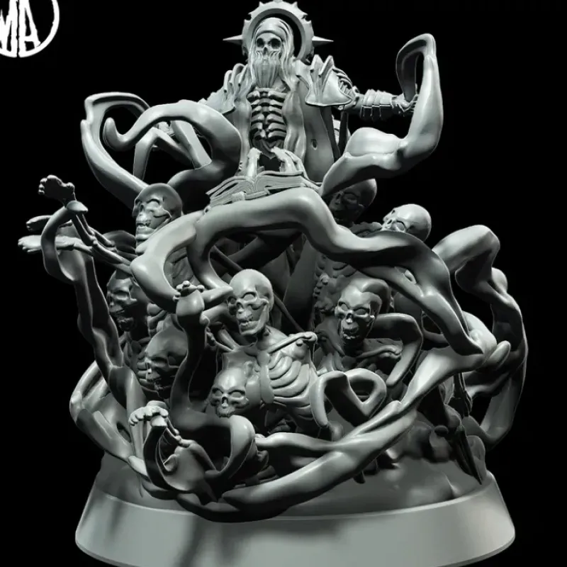 Miniature<Cursed Summoner - Miniature Marvels: Airplane Models & Painted Dice