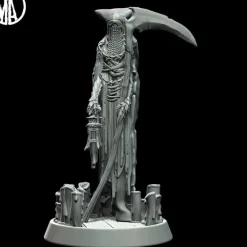 Miniature<Cursed Wretch at Rest - Miniature Marvels: Airplane Models & Painted Dice