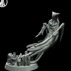Miniature<Cursed Wretch Flying - Miniature Marvels: Airplane Models & Painted Dice