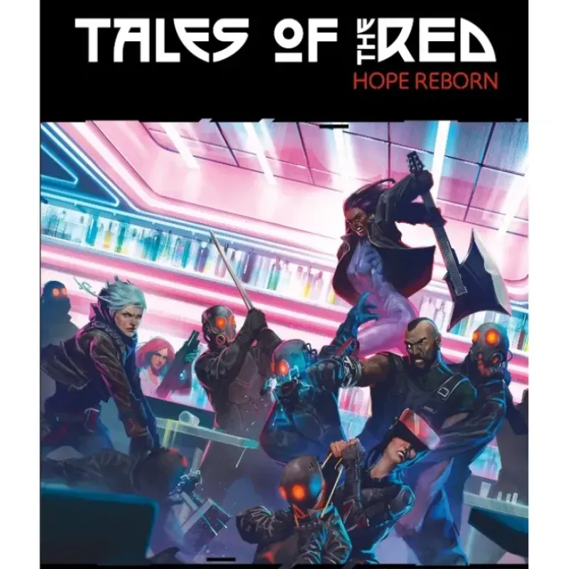 Shop All*Cyberpunk RED RPG: Tales of the RED - Hope Reborn - Miniature Marvels: Airplane Models & Painted Dice