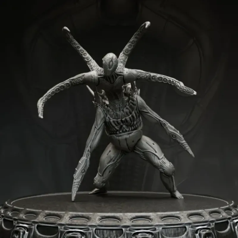 Miniature<Cyclopian Tar Runner - Miniature Marvels: Airplane Models & Painted Dice