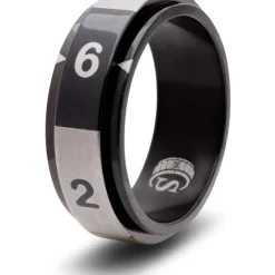 Shop All*D6 Dice Ring (Black - Size 11): CritSuccess - Miniature Marvels: Airplane Models & Painted Dice