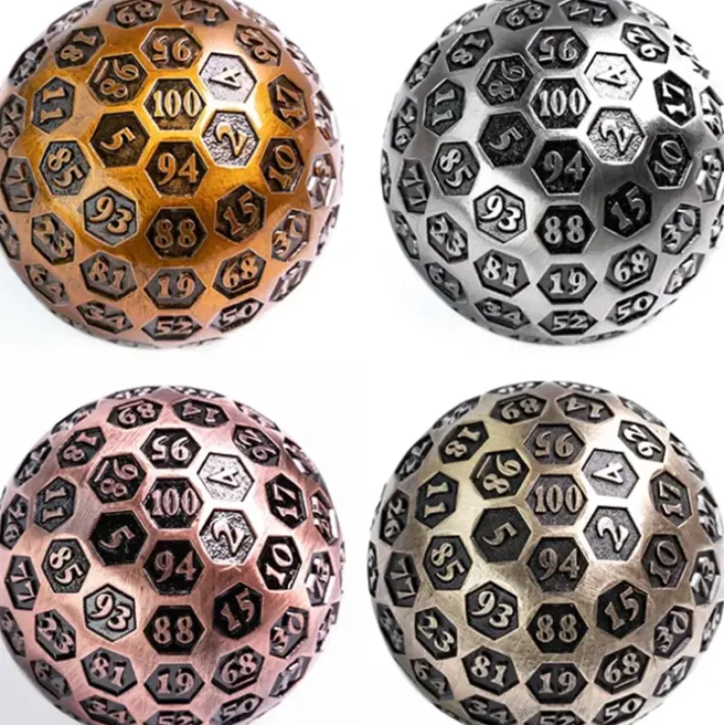 Shop All*D100 Metal Die - Miniature Marvels: Airplane Models & Painted Dice