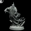 Miniature<Damned Spirit Attacking - Miniature Marvels: Airplane Models & Painted Dice