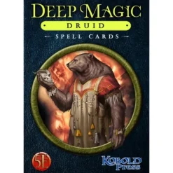 Shop All*D&D 5E: Deep Magic Spell Cards: Druid - Miniature Marvels: Airplane Models & Painted Dice