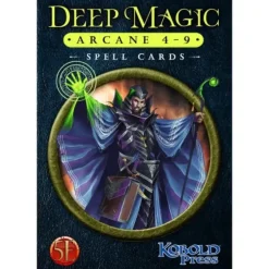 Shop All*D&D 5E: Deep Magic Spell Cards:Arcane 4-9 - Miniature Marvels: Airplane Models & Painted Dice