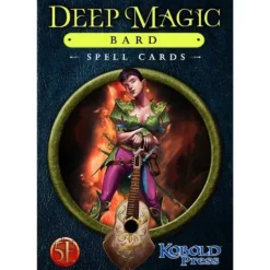 Shop All*D&D 5E: Deep Magic Spell Cards: Bard - Miniature Marvels: Airplane Models & Painted Dice