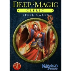 Shop All*D&D 5E: Deep Magic Spell Cards: Cleric - Miniature Marvels: Airplane Models & Painted Dice