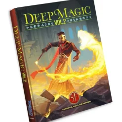 Shop All*D&D 5E: Deep Magic Volume 2 - Miniature Marvels: Airplane Models & Painted Dice